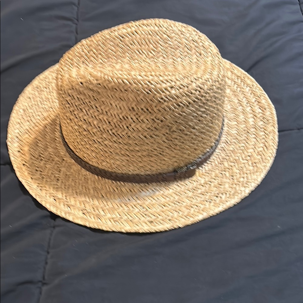 Men's Tan Straw Hat